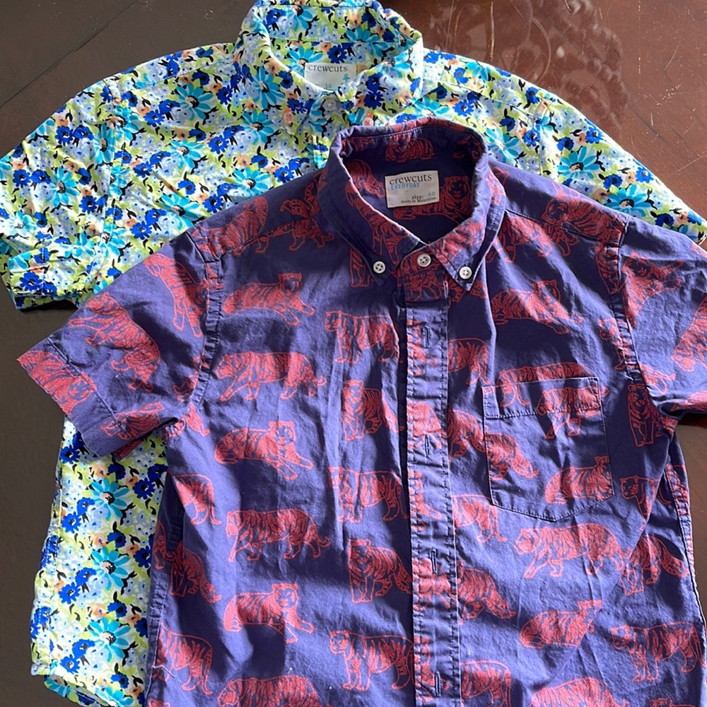 Set of boys SS shirts